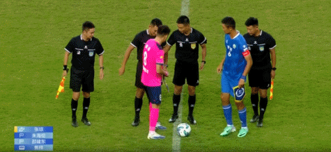 半场：镇江队1-1南京队，曹翰晨、贺玺破门